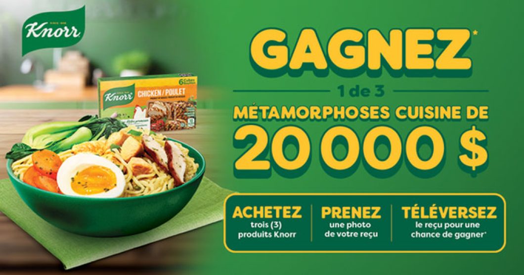 Archive Pour Unileverpromos Ca Knorr Q Contest Fr Concours En