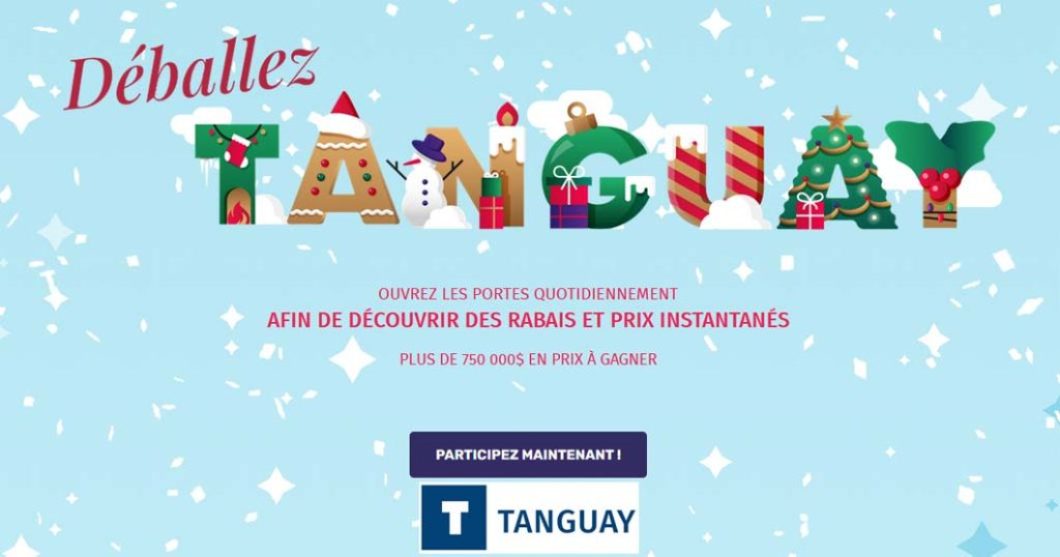 Concours Déballez Tanguay Calendrier de l’Avent