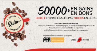 Concours Nescafé Devenez riche rapidement