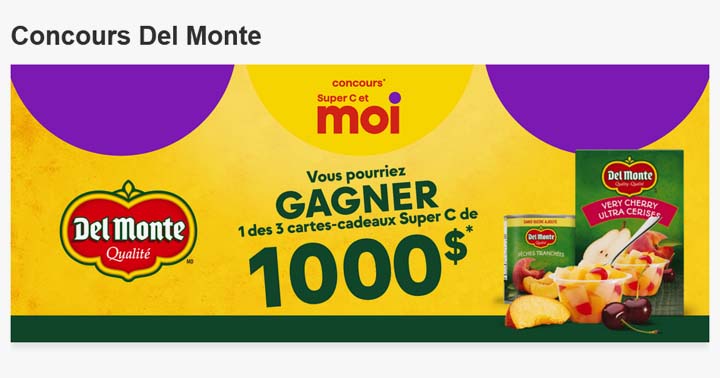 Concours Super C Del Monté