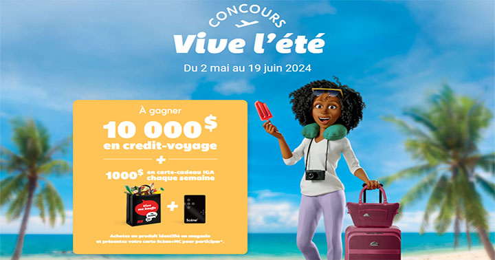 Concours IGA Vive l’été