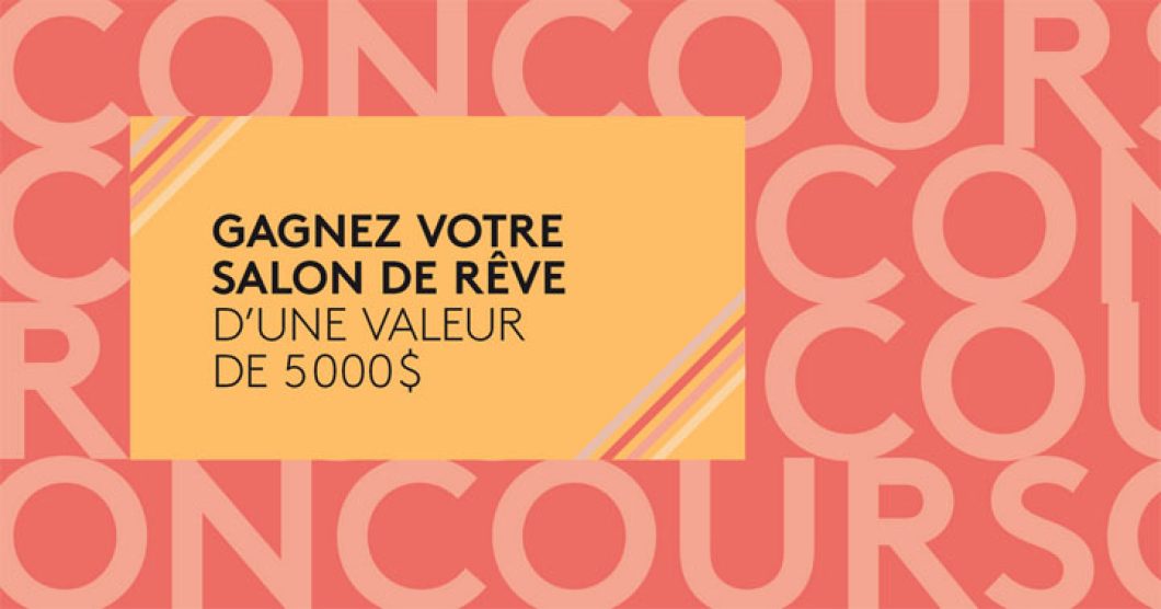 Concours Mobilia Gagnez votre salon de rêve