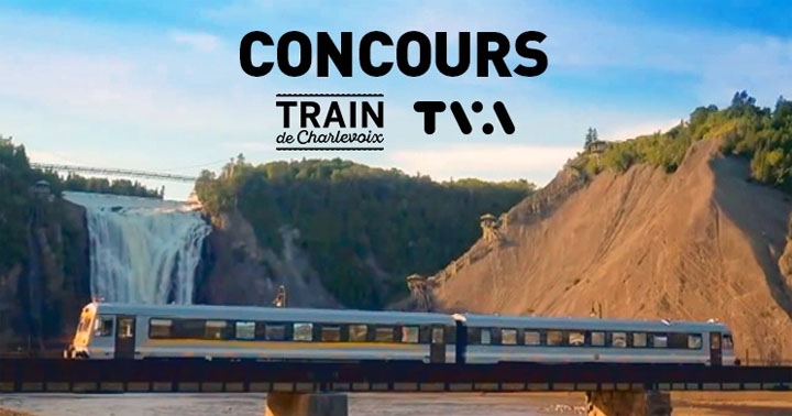 Concours TVA Train de Charlevoix