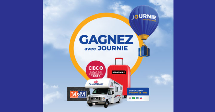 Concours Gagnez avec Journie