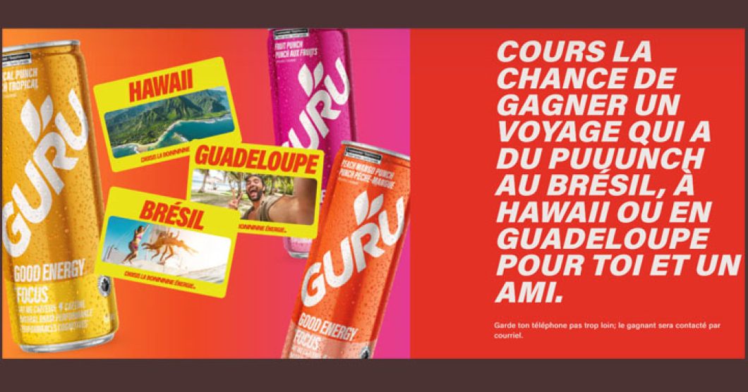 Concours Guru Gagne un voyage qui a du punch