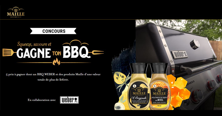 Concours Maille Squeeze, savoure et gagne ton BBQ