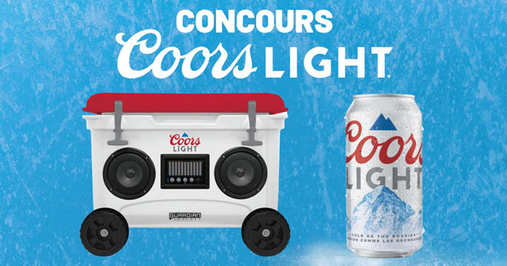 Concours Metro et moi Coors Light