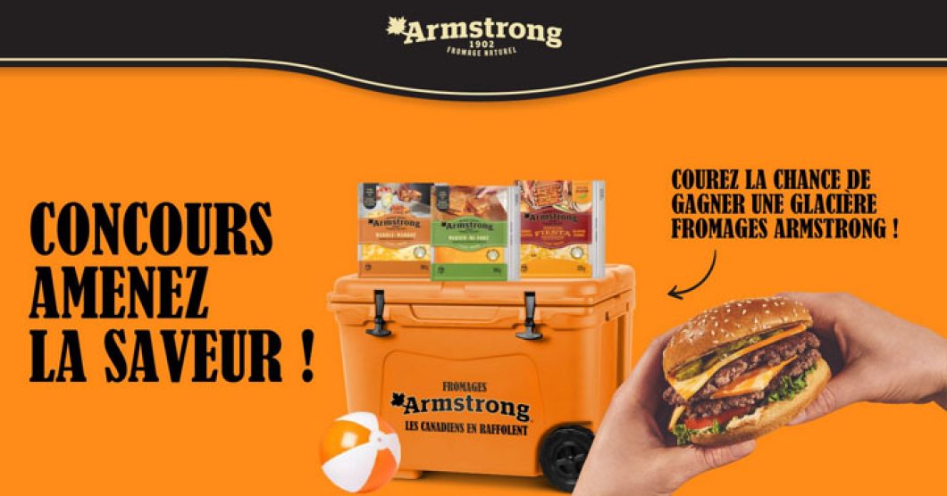 Concours Saputo Amenez la saveur Armstrong