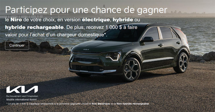 Concours Niro de Kia