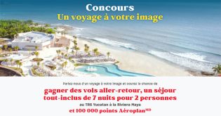 Concours Vacances Air Canada - Un voyage à votre image