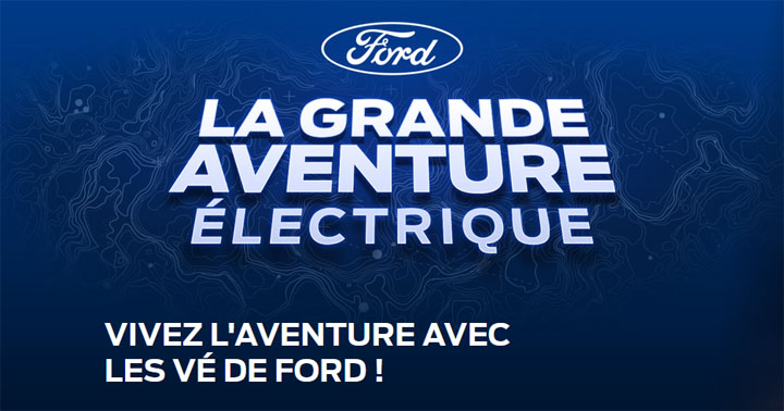 Concours La grande aventure électrique Ford