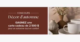 Concours Linen Chest - Décor d'automne