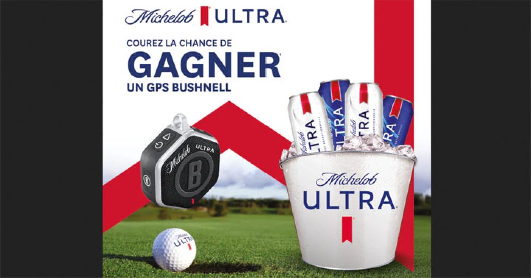 Concours Michelob Ultra - Club de golf le Daible et GPS Bushnell