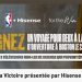 Concours NBA Hisense - Tirage pour la victoire