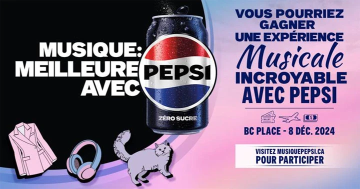 Concours Walmart - Musique : meilleure avec Pepsi