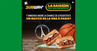 Concours Subway - Saison des sandwichs - Récompenses Étoiles