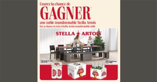 Concours Petro-Canada - Table Stella Artois