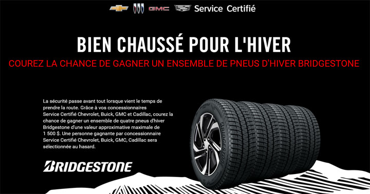 Concours Service Certifié - Bien chaussé pour l'hiver