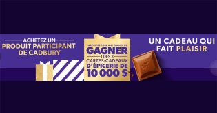 Concours festif de Cadbury