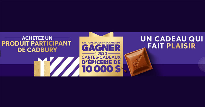 Concours festif de Cadbury