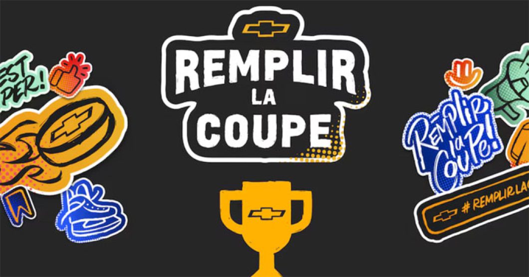 Concours Chevrolet - Remplir la coupe