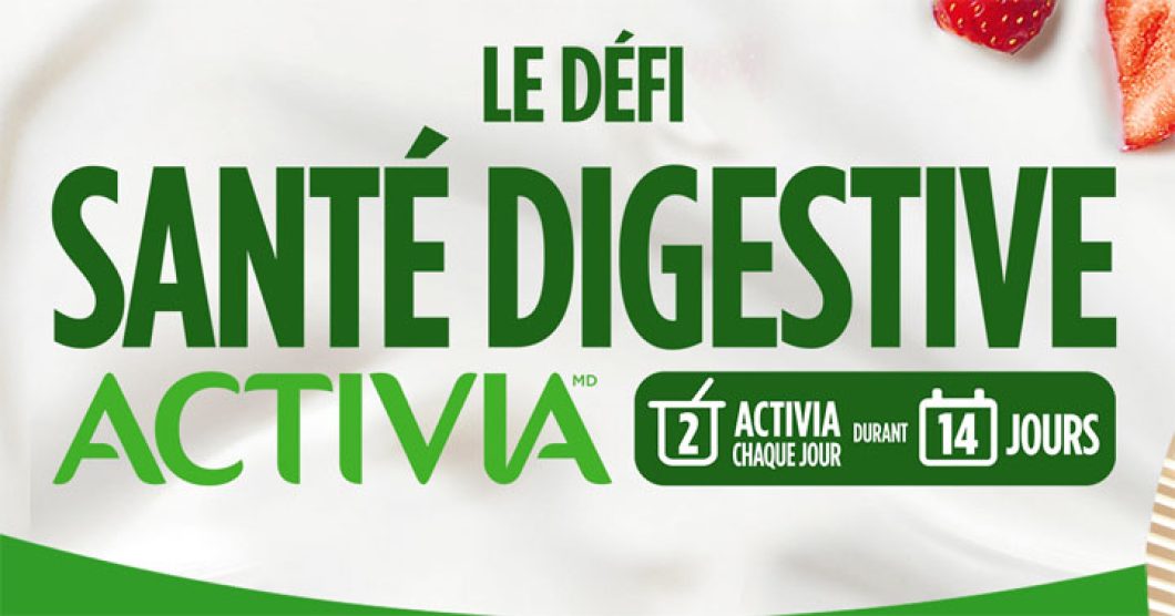 Concours Défi Activia de Danone