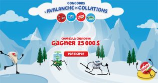 Concours Groupe Bel - L’avalanche de collations