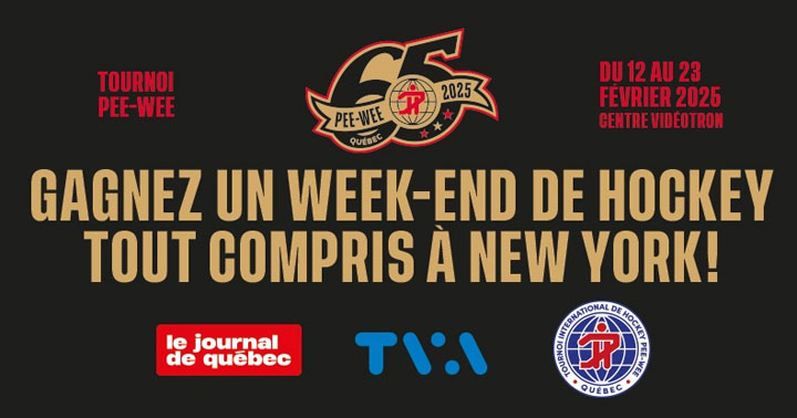 Concours Journal de Québec - Tournoi Hockey Pee-Wee