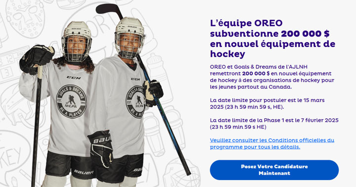 Concours Oreo - Partagez la joie ensemble