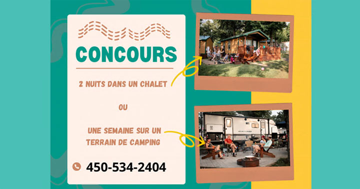 Concours Estival Camping des Sommets Bromont