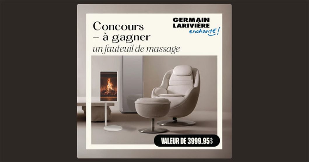 Concours Germain Larivière - Fauteuil de massage