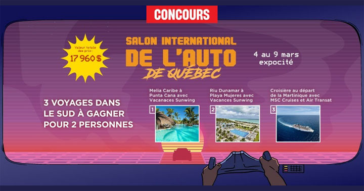 Concours Journal de Québec - Salon de l'auto