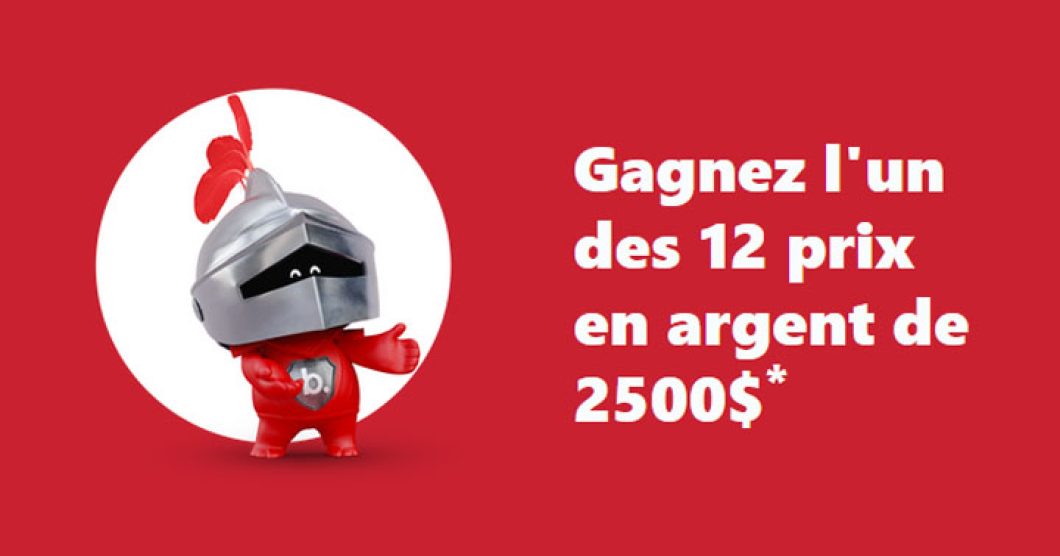 Concours Assurance belairdirect - Gagnez 2 500 $