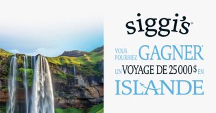 Concours siggi’s - Voyage en Islande